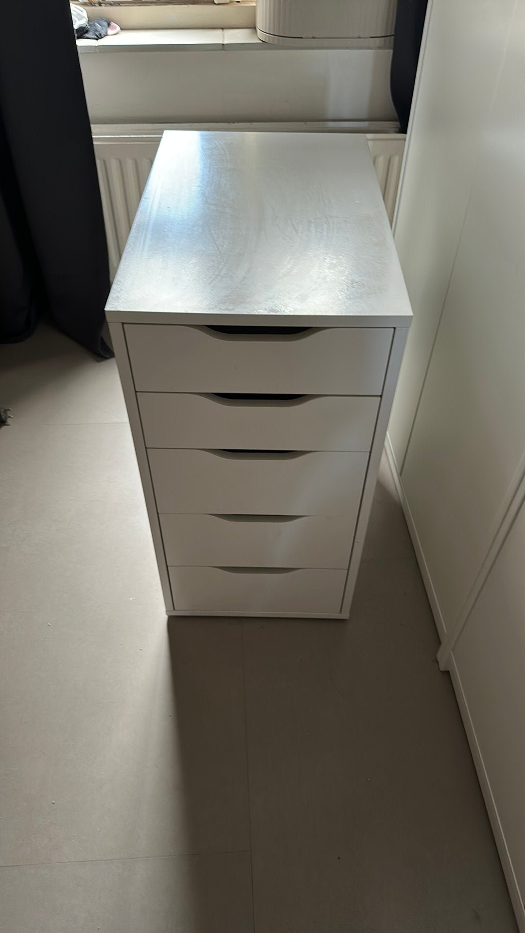 Laden kast alex ikea, Ophalen, Minder dan 50 cm, 5 laden of meer, Zo goed als nieuw
