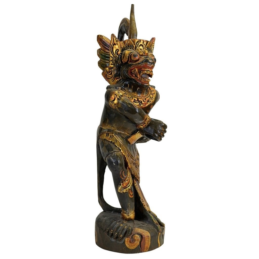 Keris-bewaker – Balinees beeld – 19e eeuw, Antiek en Kunst, Indonesië, Ophalen of Verzenden, Beeld, Hout