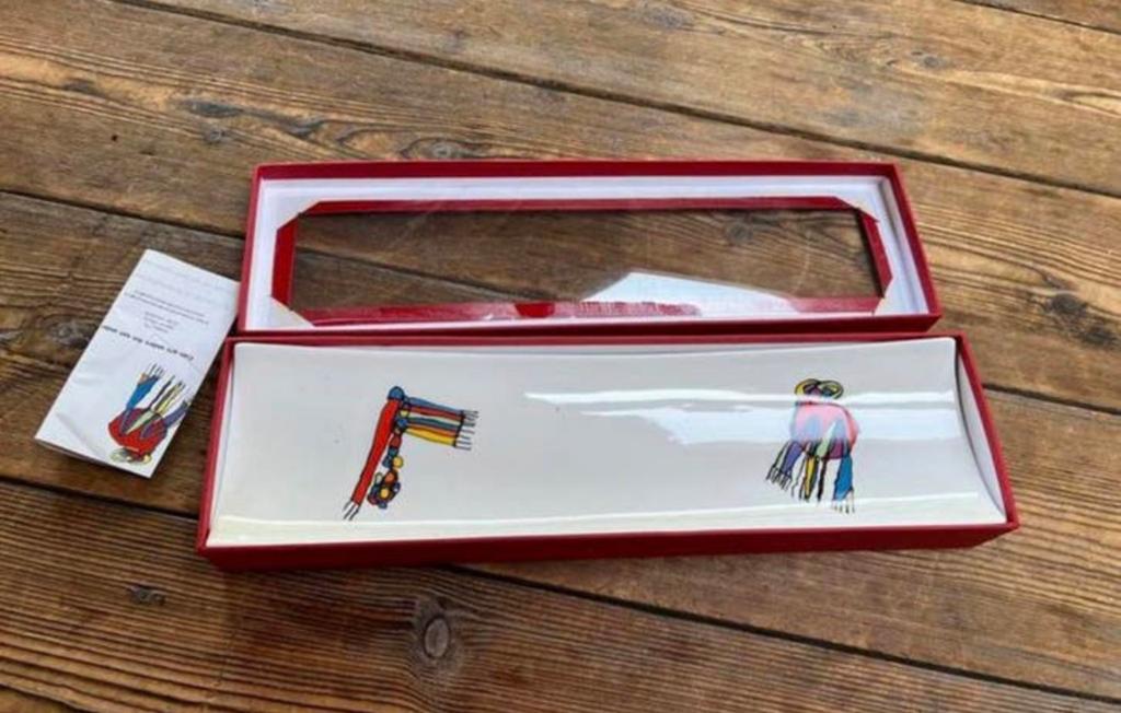 Yong Beast servies schaal kunst, Ophalen, Nieuw, Overige stijlen, Glas