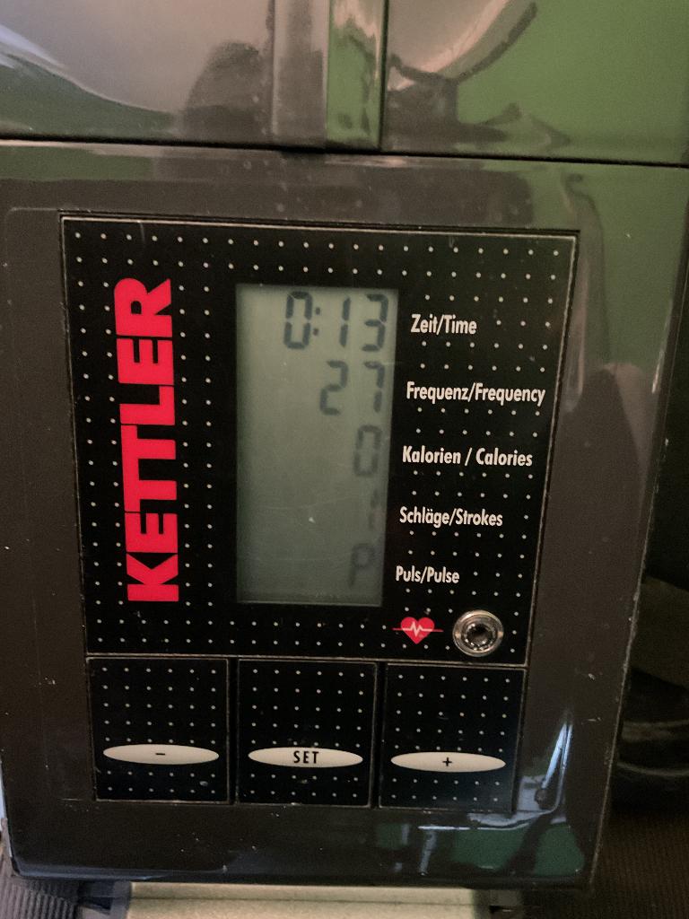 Te koop Kettler roeimachine, Ophalen, Gebruikt, Benen, Roeitrainer