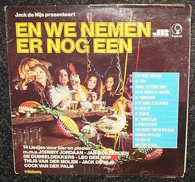 Jack de Nijs Presenteert: En we nemen er nog een 1972 LP2098, Gebruikt, Pop, Ophalen of Verzenden, 12 inch