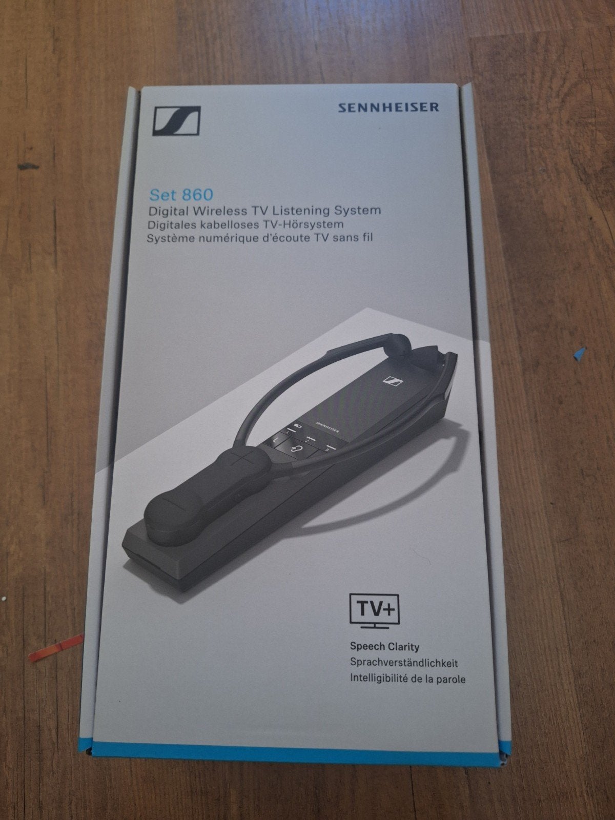 Sennheiser Set 860 Draadloos TV Luister Systeem Nieuw, Sennheiser, Nieuw, Ophalen of Verzenden, Over-ear