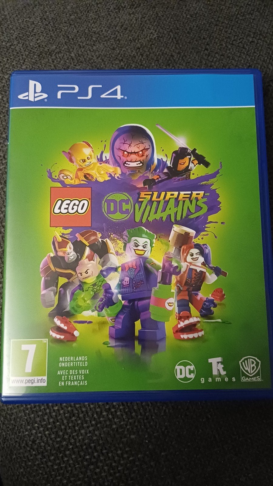 LEGO DC Super-Villains PS4 - Zo goed als nieuw, Avontuur en Actie, 2 spelers, Eén computer, Ophalen of Verzenden