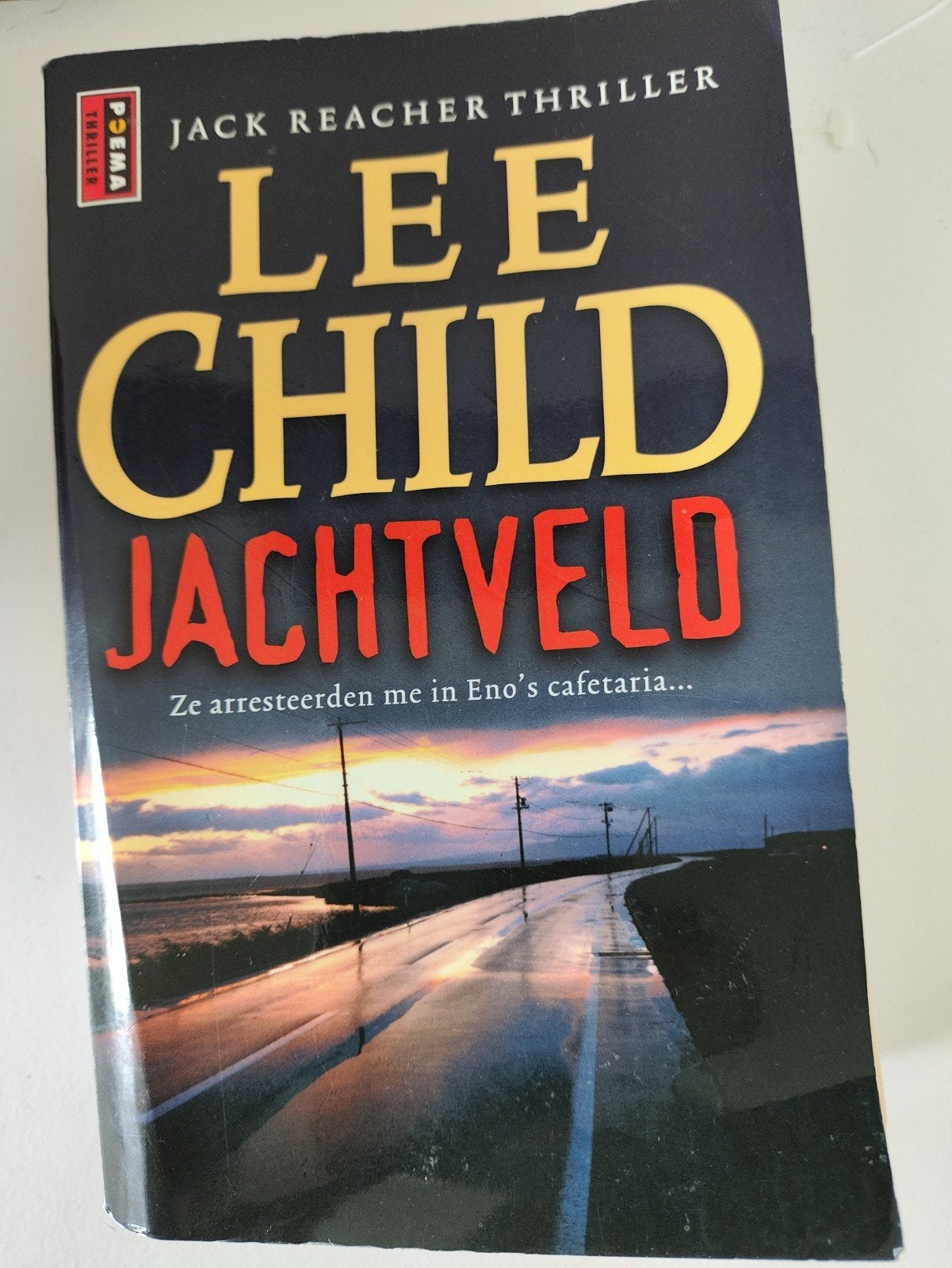 Lee Child - Jachtveld (Jack Reacher Thriller), Ophalen of Verzenden, Gelezen, Lee Child, Nederland