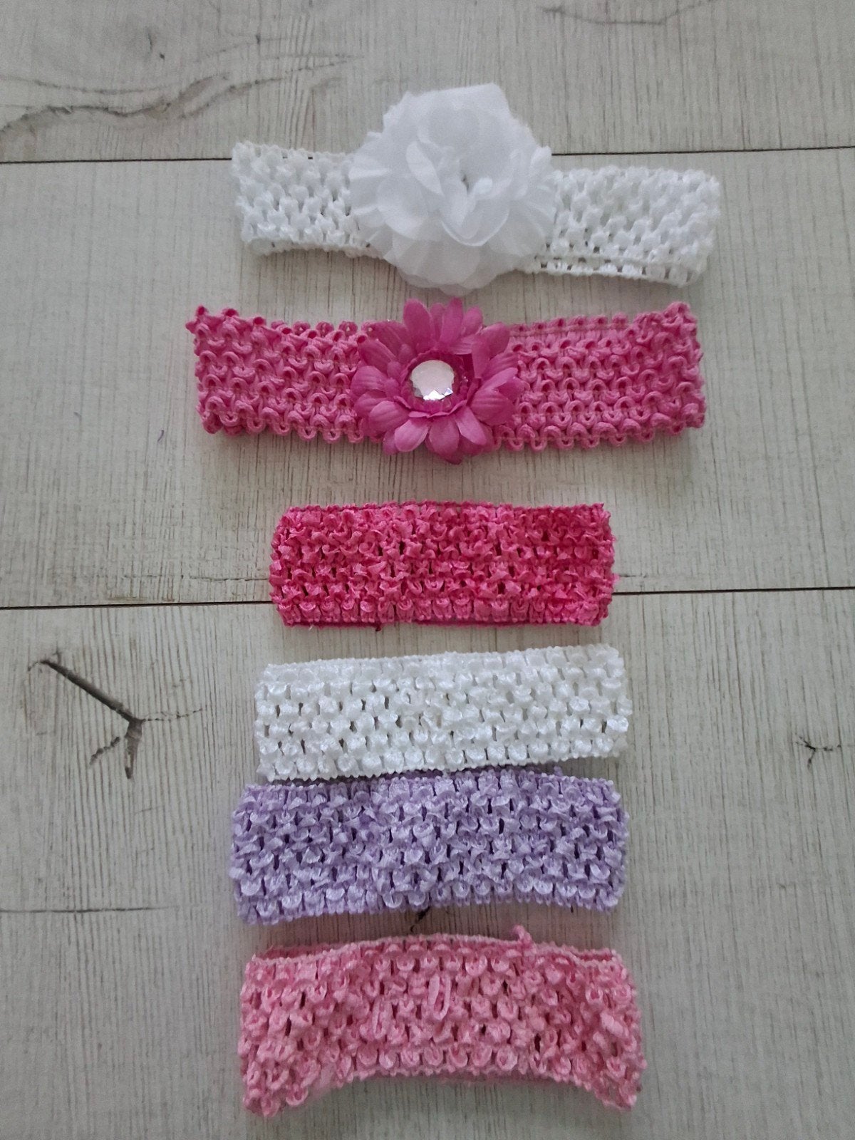 Set van 6 Baby Haarbandjes - Diverse Kleuren, Kinderen en Baby's, Ophalen of Verzenden, Zo goed als nieuw, Claire's