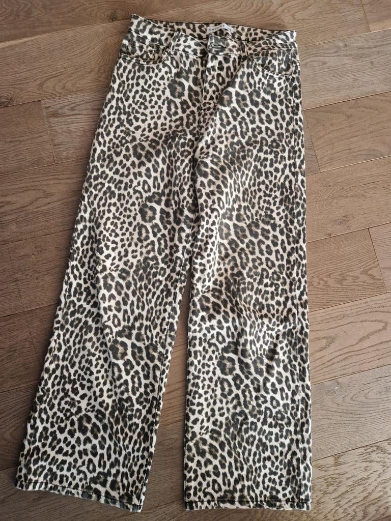Goodies tijgerprint broek, Maat 38/40 (M), Bruin, Ophalen of Verzenden, Zo goed als nieuw