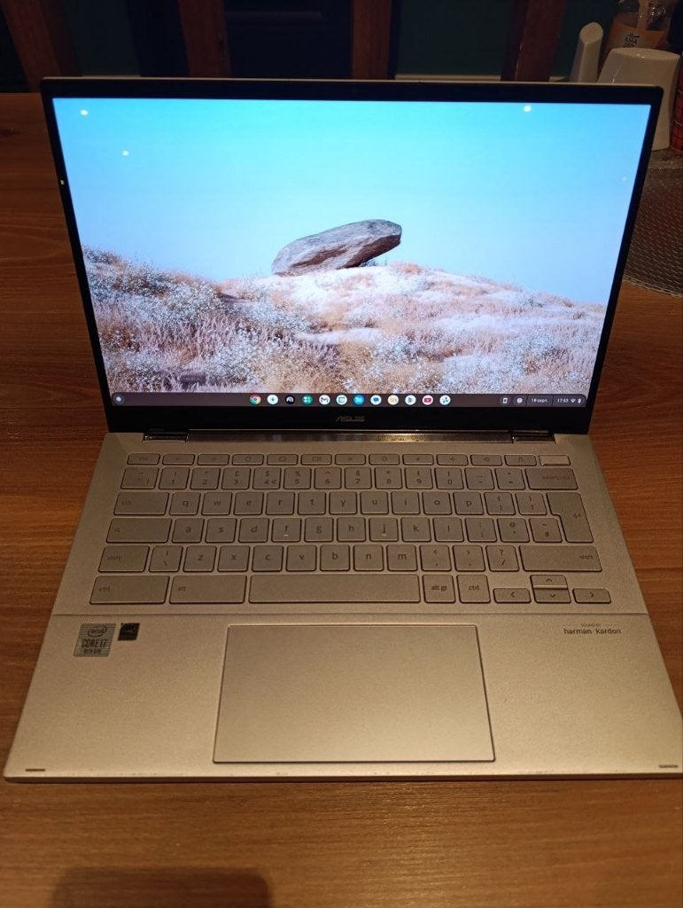 ASUS Chromebook Flip C436F | 256GB SSD, Computers en Software, 14 inch, Gebruikt, Qwerty, 8 GB