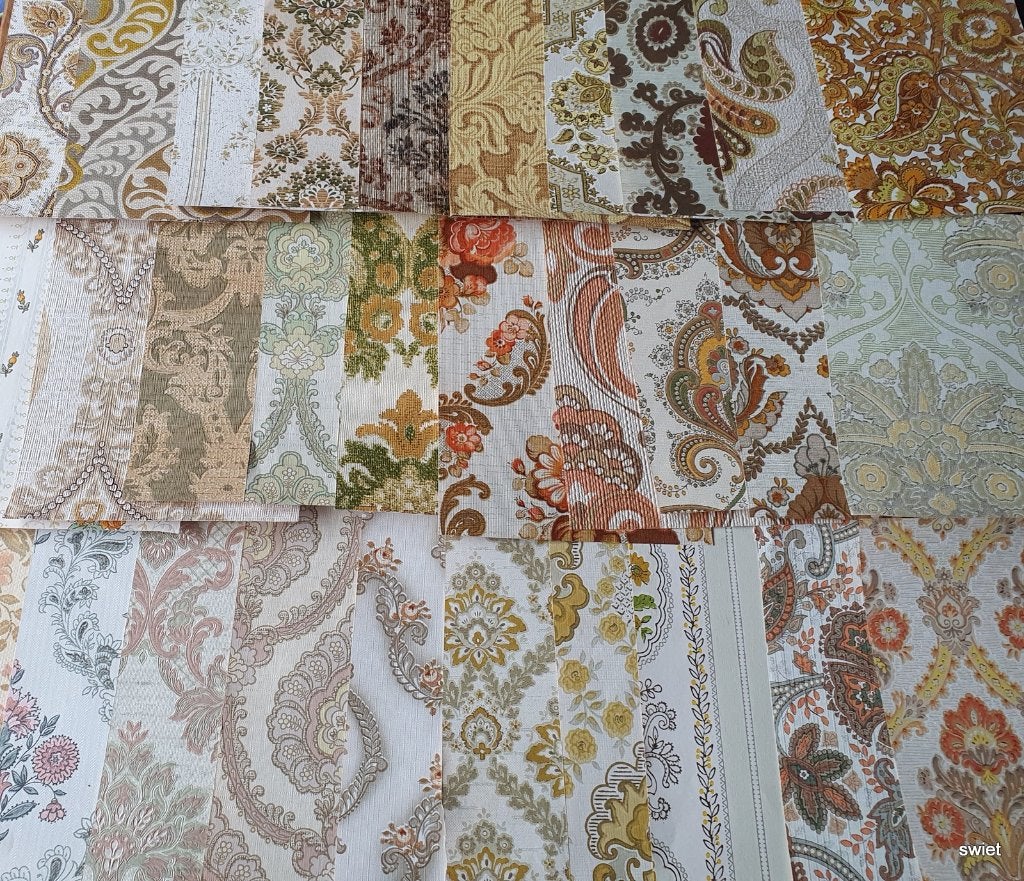 13330 DIY scrapbook papier vintage behang retro swiet, Ophalen of Verzenden