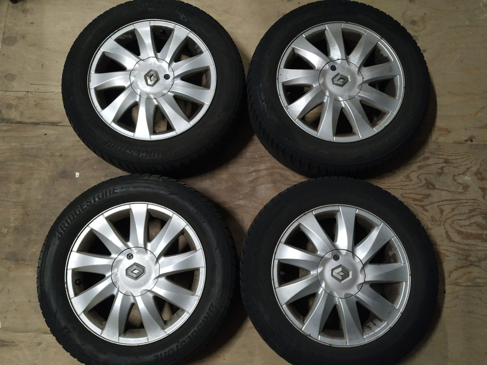 set Renault velgen, Ophalen, Gebruikt, Renault