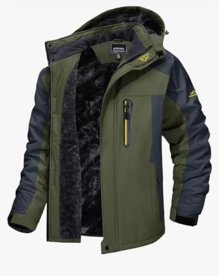 Fleece-gevoerde Sport Outdoor jas XS, met capuchon, Kleding | Heren, Jassen | Winter, Ophalen of Verzenden, Nieuw, Maat 46 (S) of kleiner
