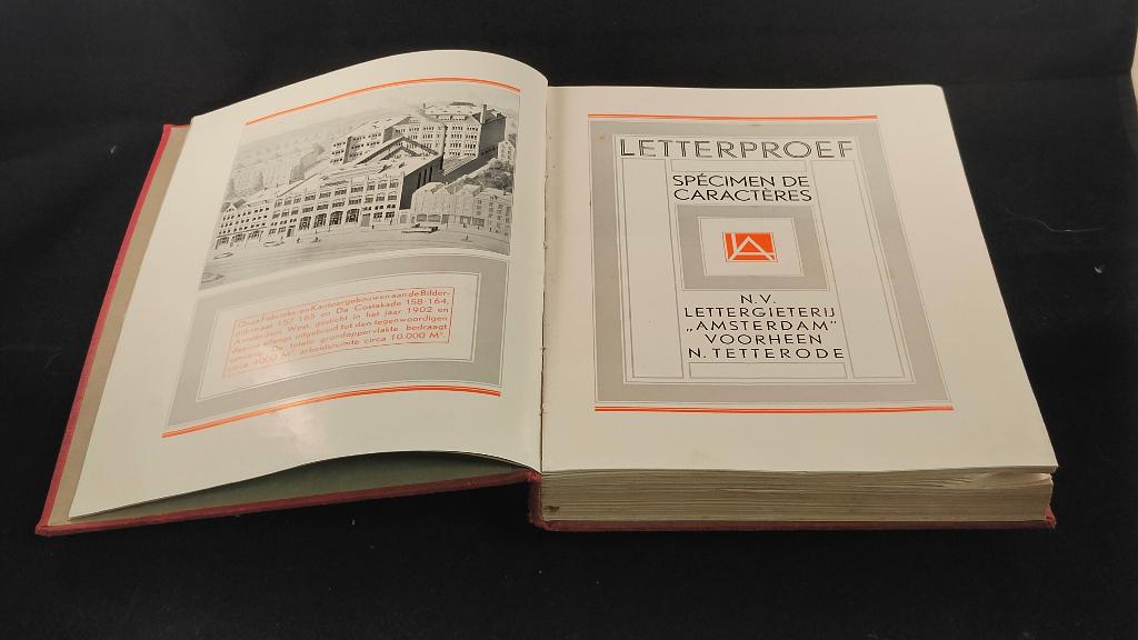 Antiek letterproefboek, Verzenden