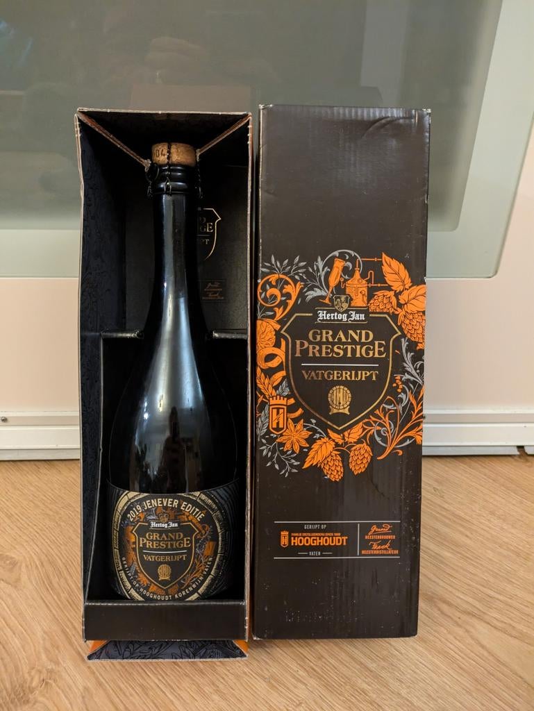 Hertog Jan Vatgerijpt Jenever (2019) Hooghoudt, Verzamelen, Biermerken, Ophalen, Nieuw, Flesje(s), Hertog Jan