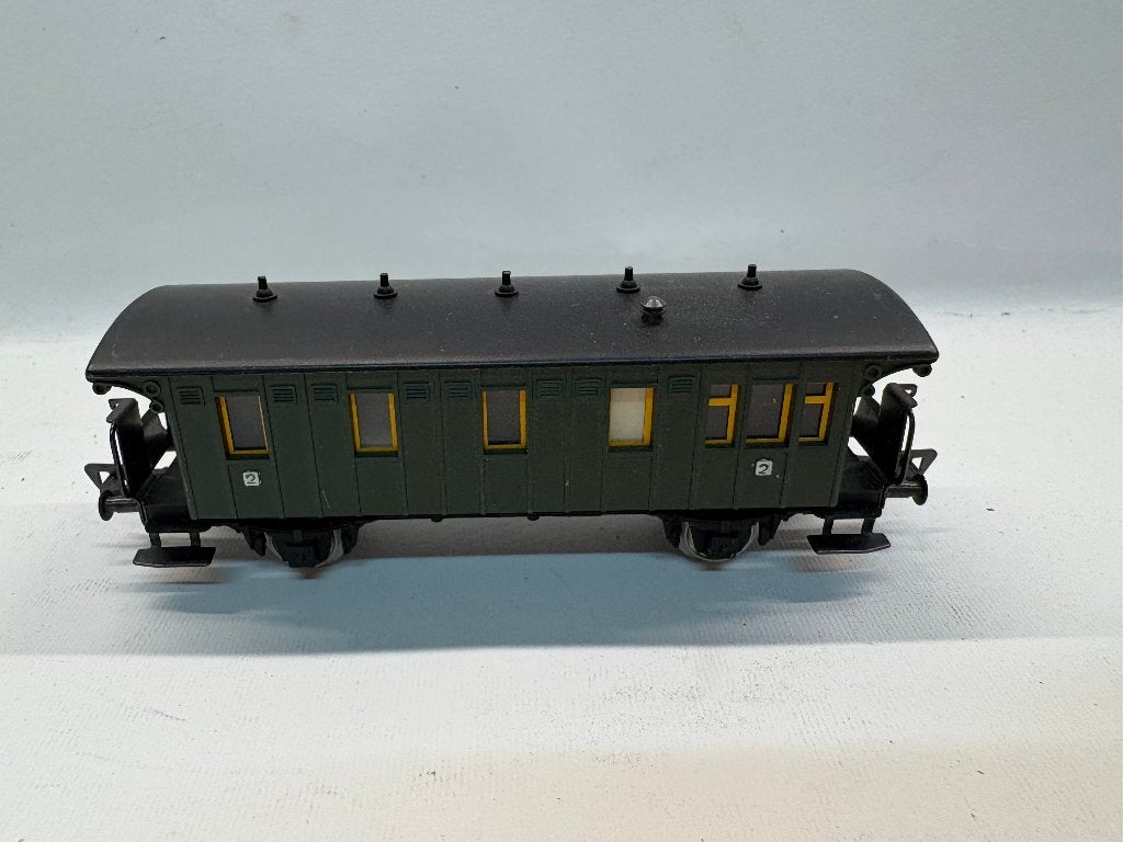 Märklin 4000 H0, personenrijtuig 2e klasse "Donnerbüchse", Hobby en Vrije tijd, Modeltreinen | H0, Wisselstroom, Gebruikt, Wagon