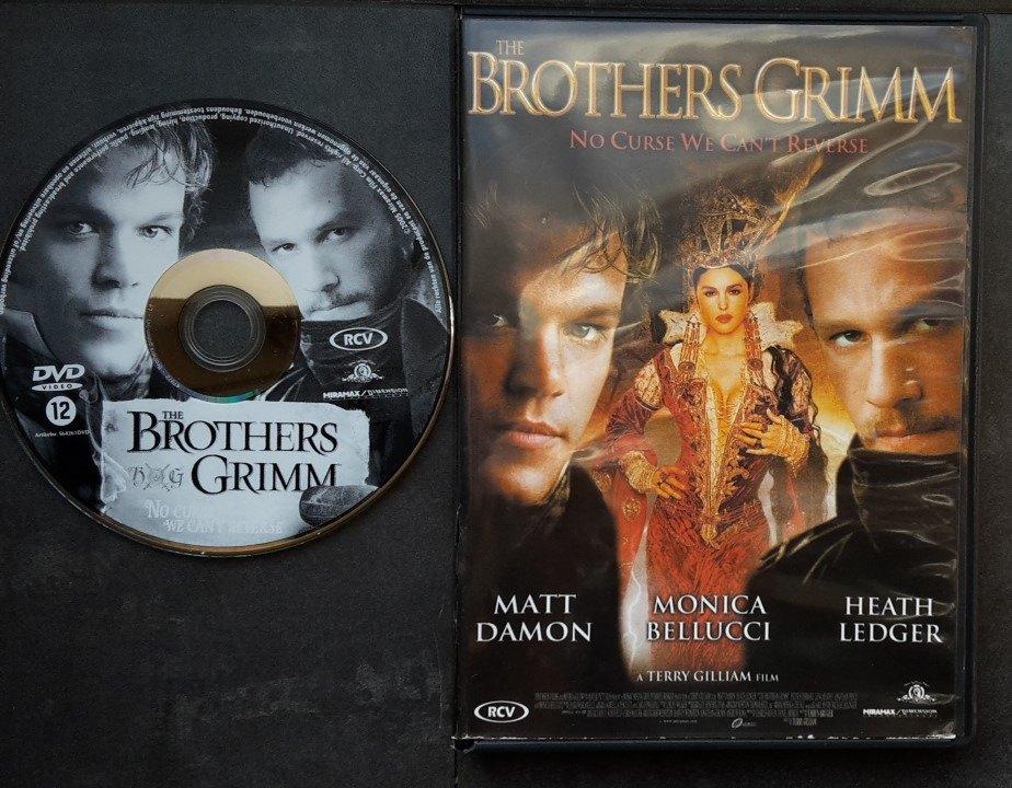 DVD - Brothers Grimm - Avonturen film Matt Damon, Vanaf 12 jaar, Ophalen of Verzenden, Zo goed als nieuw, Actie