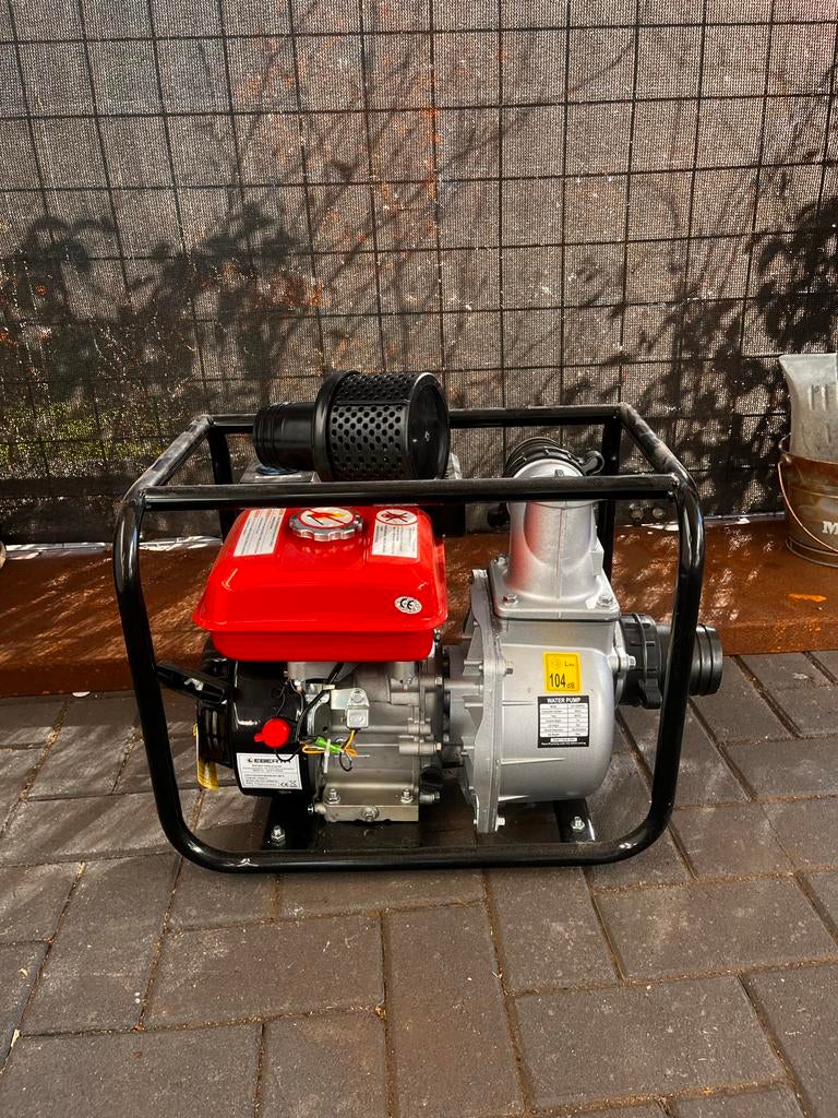Nieuwe benzine waterpomp 60m3/u, opvoerhoogte 30 meter, Tuin en Terras, Waterpompen, Ophalen, Nieuw, Overige typen