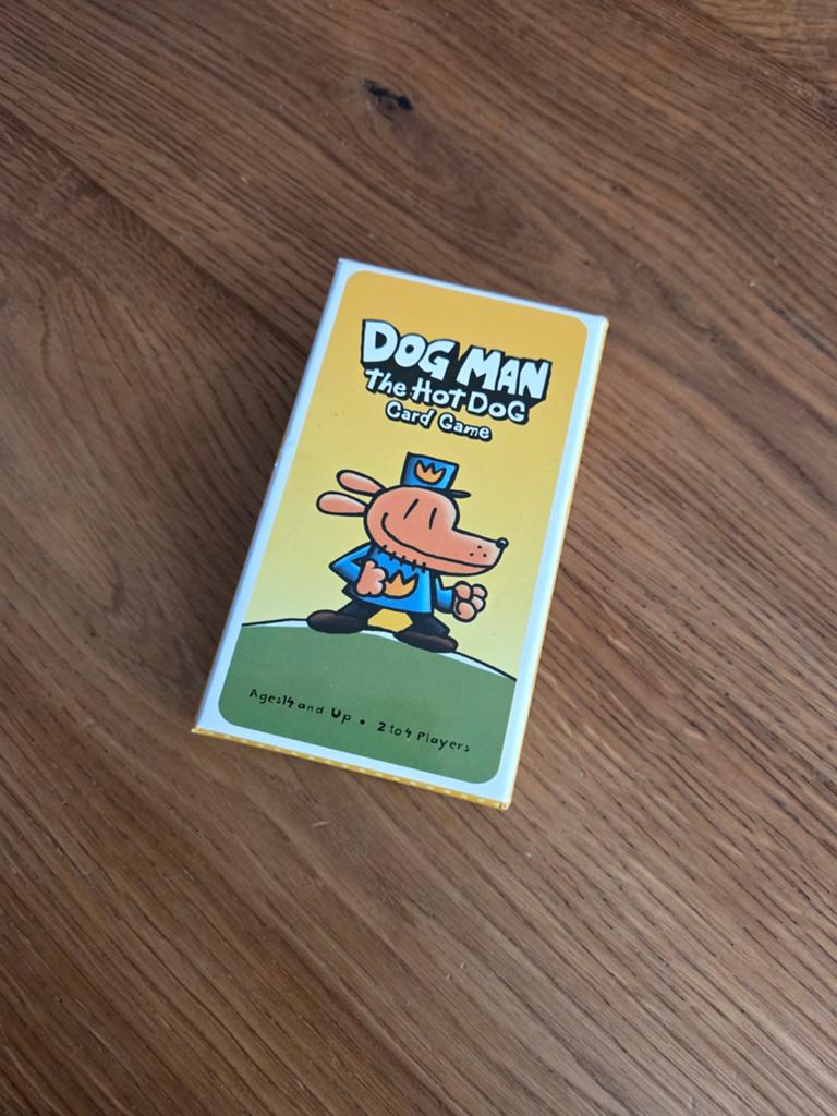 Dog Man The Hot Dog Card Game - Kaartspel, Een of twee spelers, Ophalen of Verzenden, Zo goed als nieuw