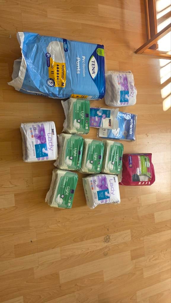 Incontinentie materiaal gratis af te halen., Ophalen