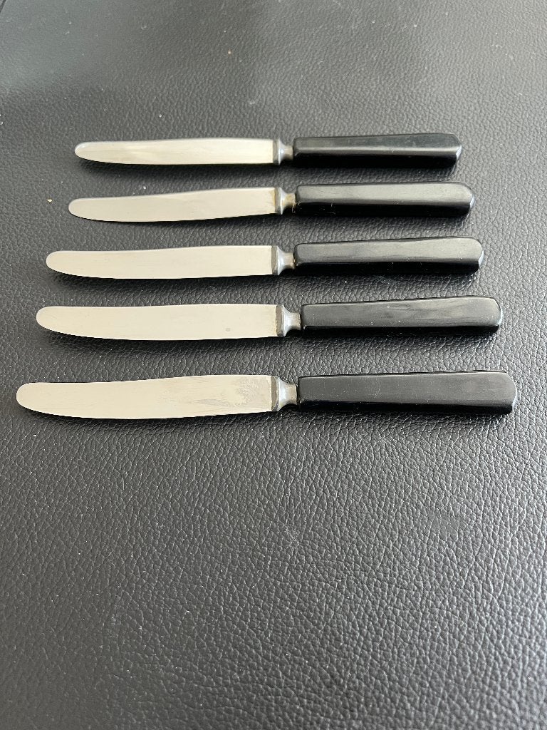 5 x vintage fruitmesjes. Jaren 50 en 60, Antiek en Kunst, Ophalen of Verzenden