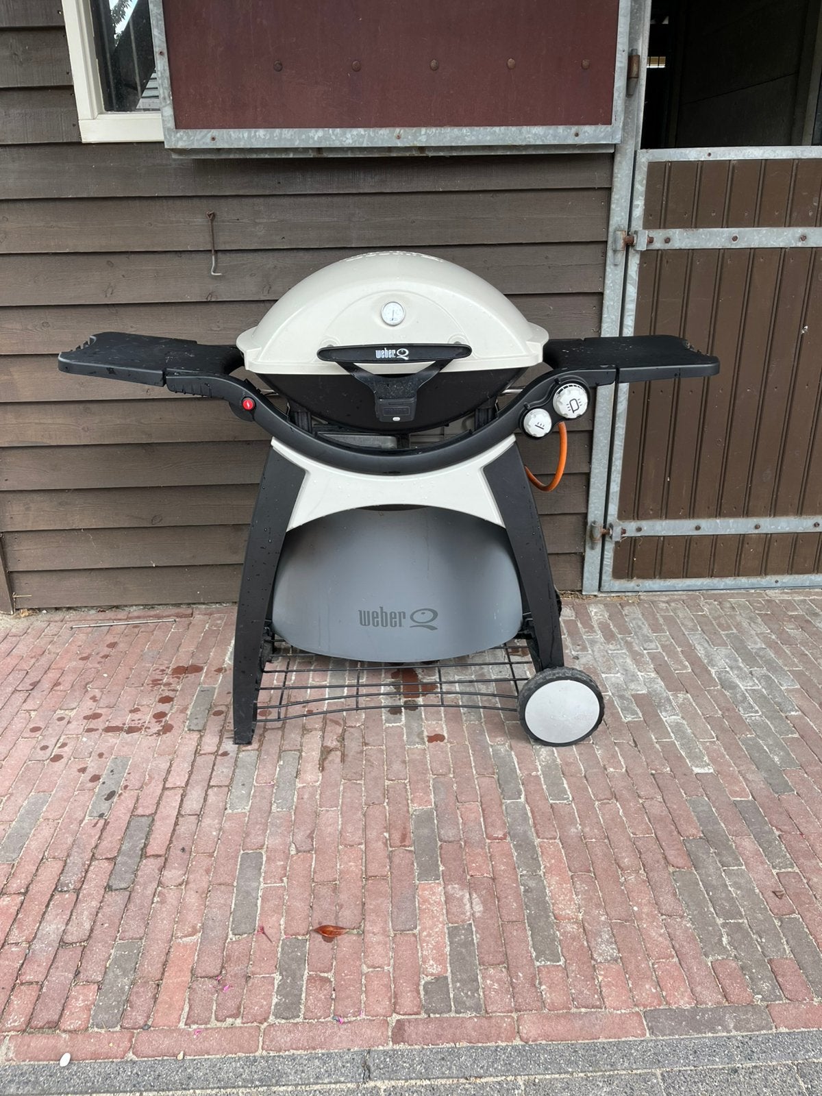 Gas bbq weber, Ophalen, Gebruikt