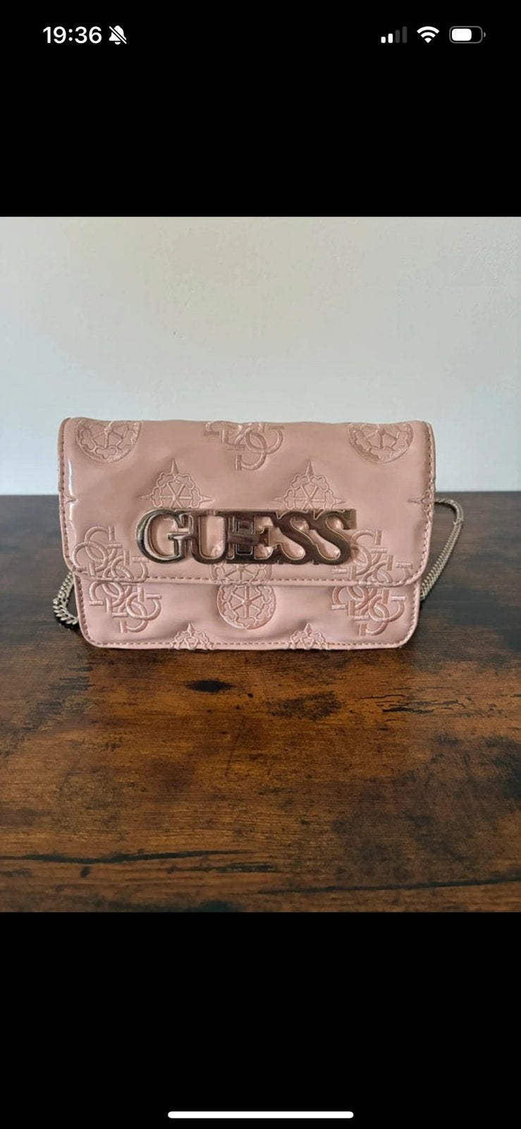 Guess tasje, Ophalen, Zo goed als nieuw, Roze, Schoudertasje