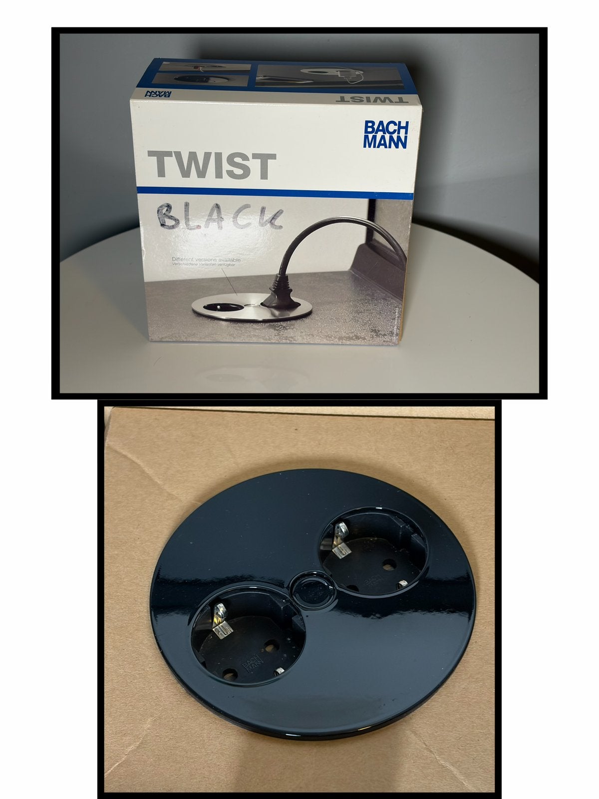Glanzende Bachmann TWIST, 2 stopcontacten, Ophalen of Verzenden, Zo goed als nieuw