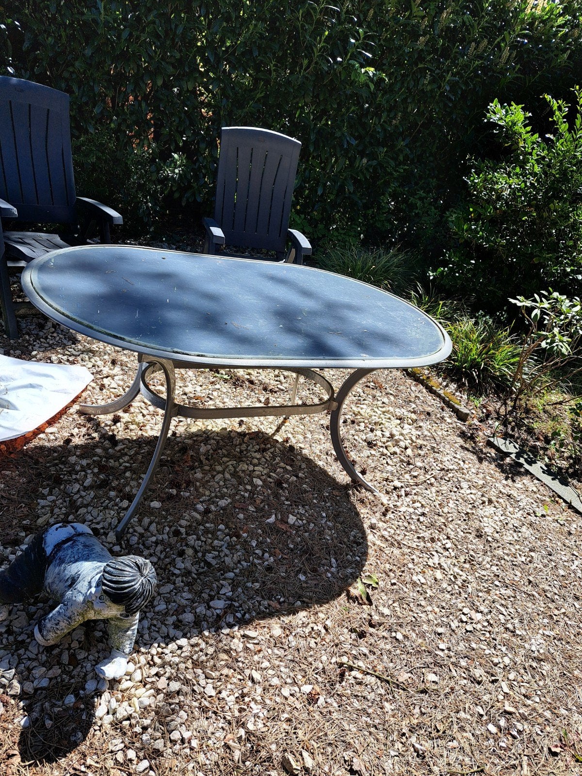 Tuin tafel gratis op te halen, Ophalen, Gebruikt, Rechthoekig