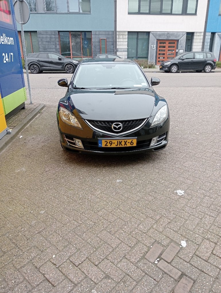 Mazda 6 2.0 Sport Hatchback 2009 Zwart, Voorwielaandrijving, 4 cilinders, Zwart, Handgeschakeld