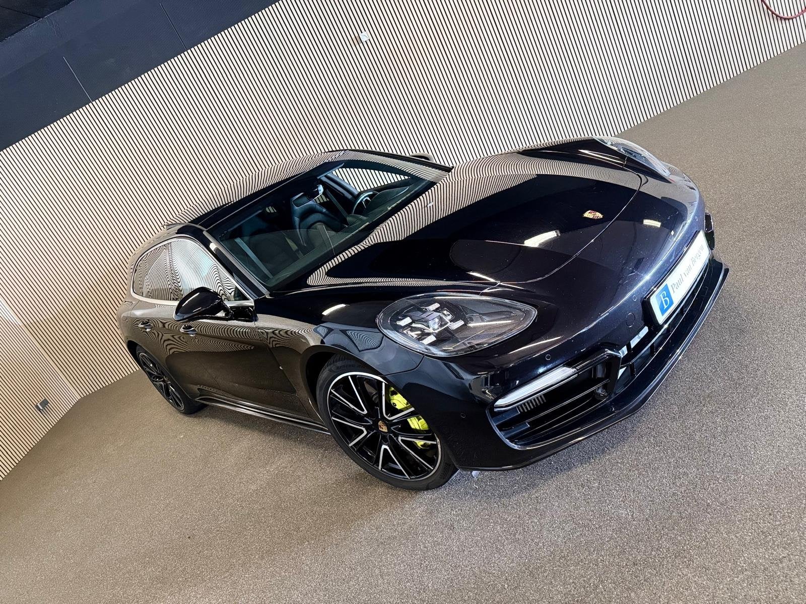 Porsche Panamera Sport Turismo 2.9 4 E-Hybrid SPORT DESIGN-P, 12 maanden, 48 km/l, Zwart, Vierwielaandrijving