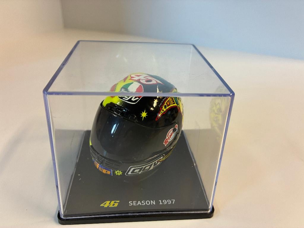 69801: Helm - MotoGP - Valentino Rossi - Season 1997 - 1:5, Overige typen, Zo goed als nieuw, Bachsatztstr. 54 D 72131 Ofterdingen, Germany