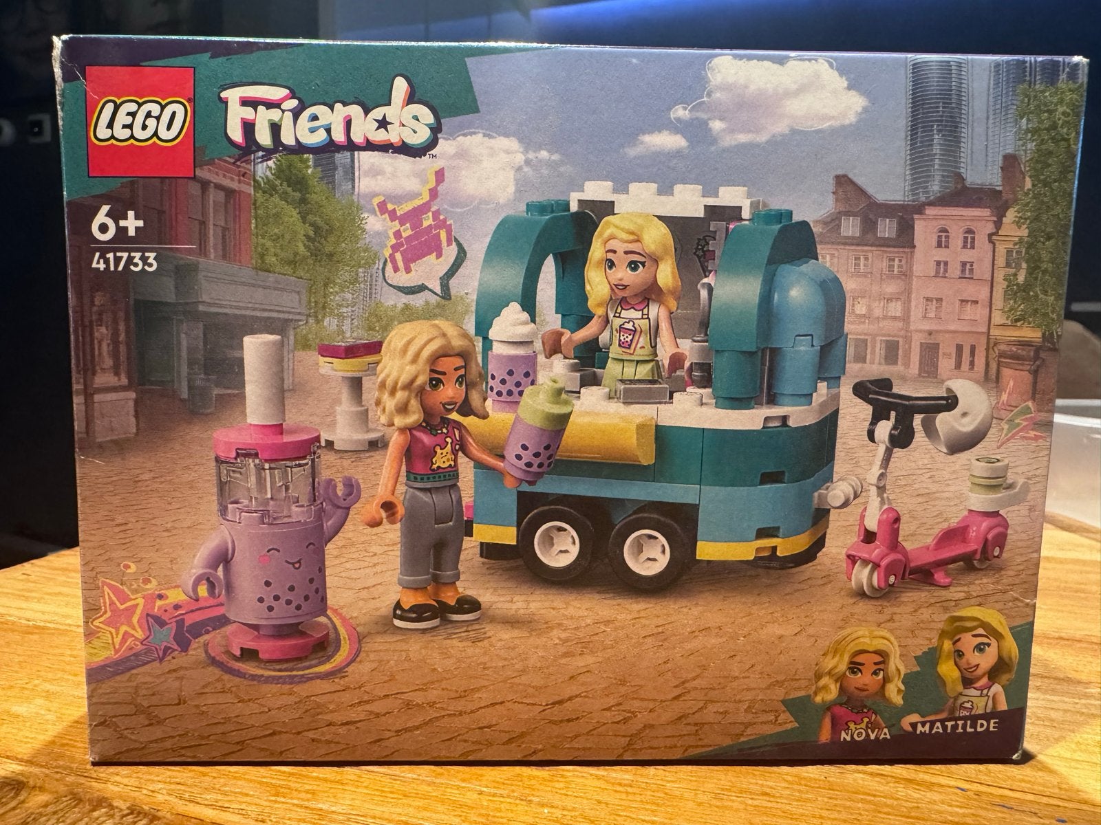 LEGO Friends 41733 Mobiele Bubble Tea-kraam, Ophalen, Zo goed als nieuw