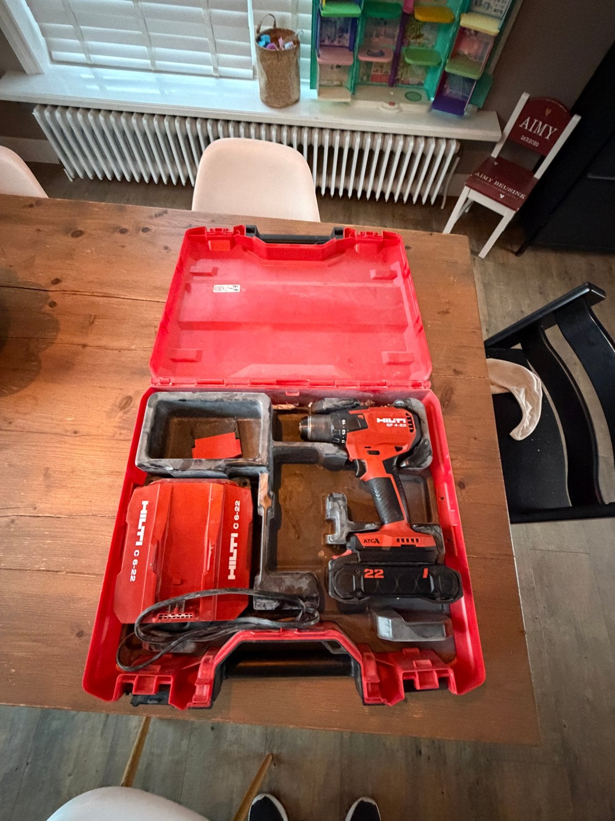 Hilti SF 4-22 Accuboormachine met 1 accu