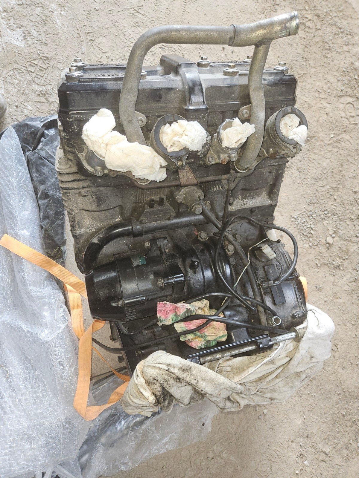 FZR 1000 2LA/2GH motorblok, Motoren, Onderdelen | Yamaha, Ophalen, Gebruikt