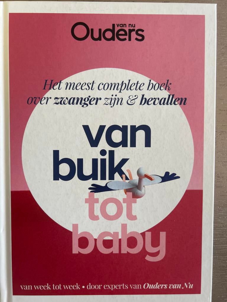 Van buik tot baby: Het meest complete boek over zwanger zijn, Boeken, Zwangerschap en Opvoeding, Zo goed als nieuw, Zwangerschap en Bevalling