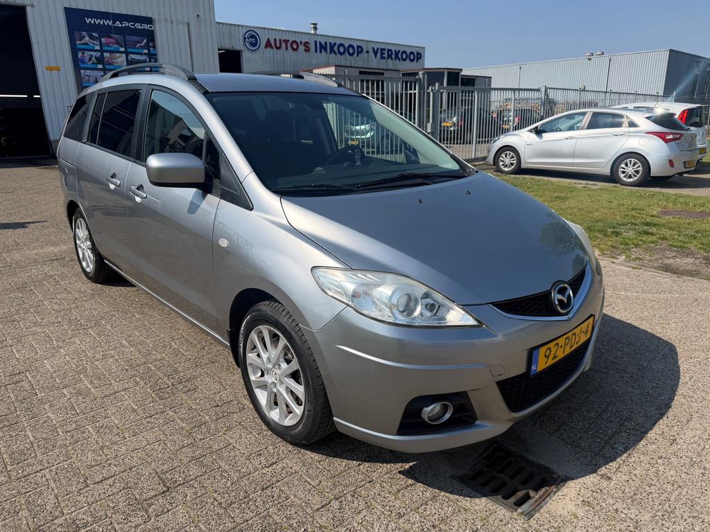 Mazda 5 2.0 Katano |7 Persoons, Auto's, Gebruikt, 7 stoelen, Origineel Nederlands, Handgeschakeld