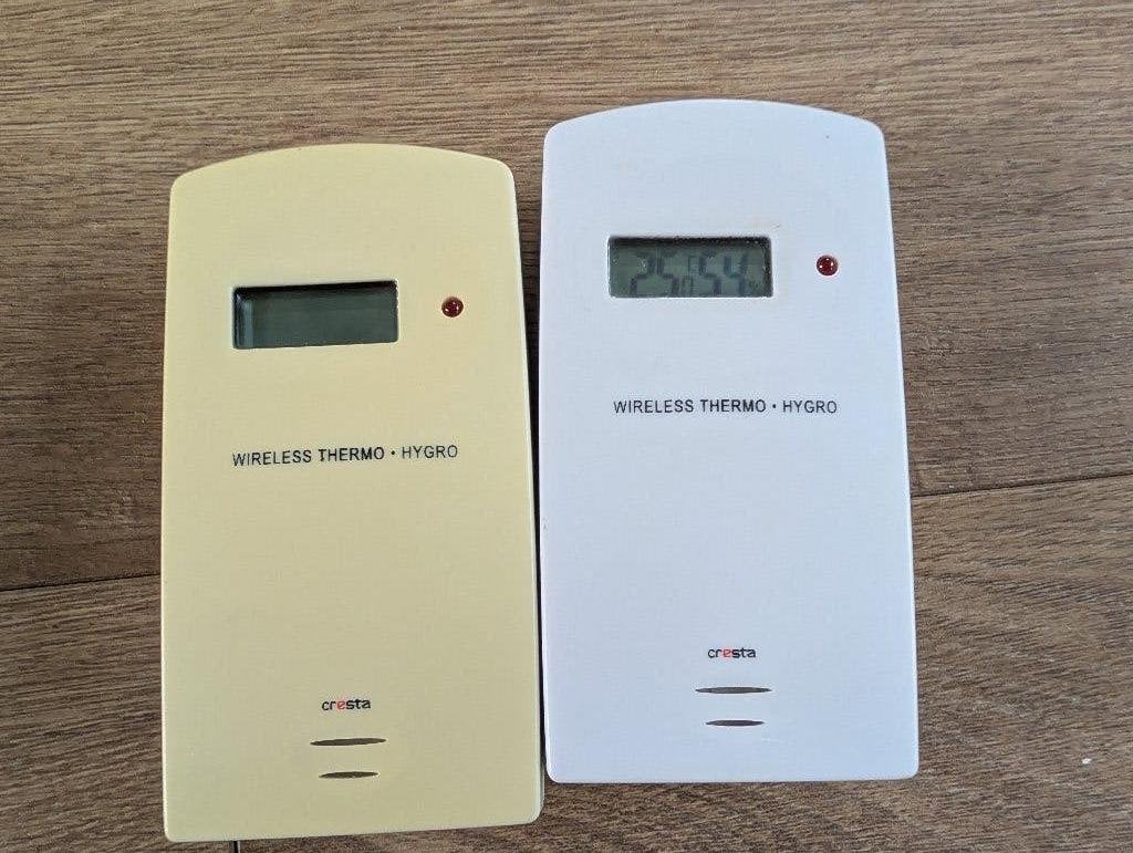 Cresta TX-320 temperatuur sensor voor weerstation, Ophalen of Verzenden, Gebruikt, Weerstation