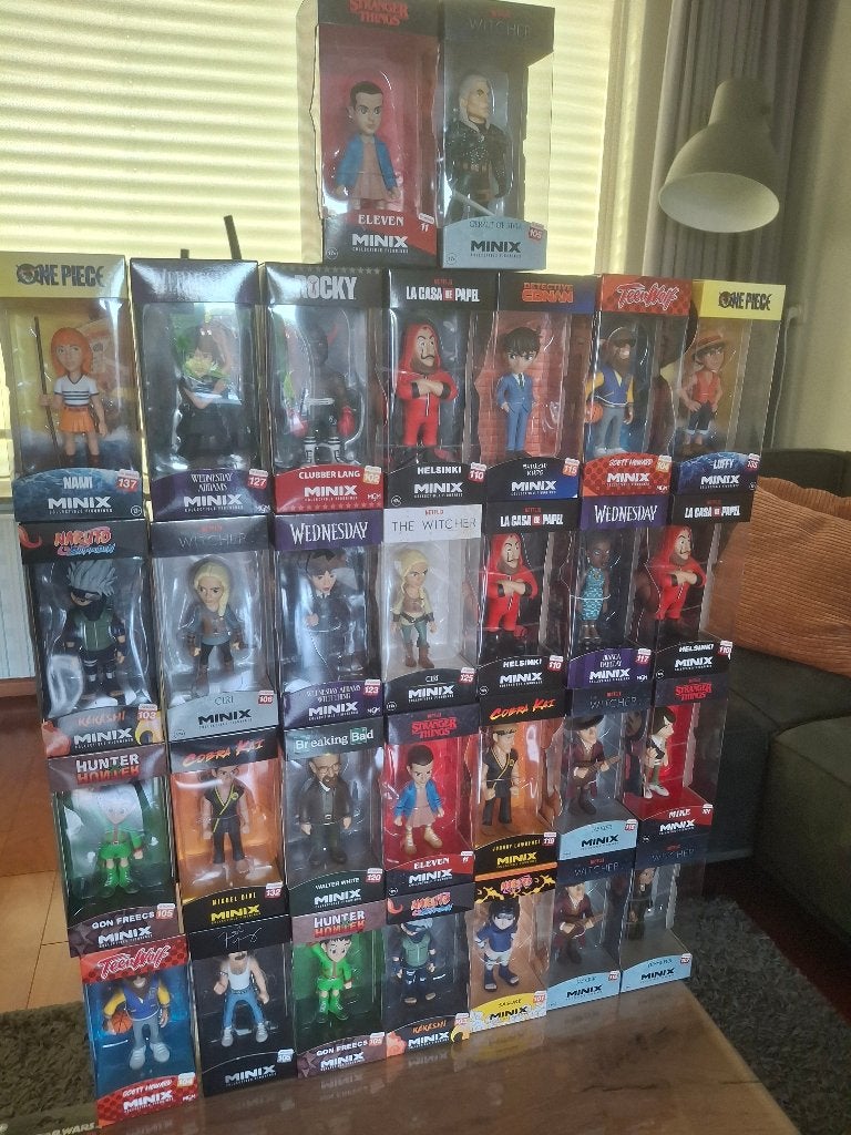 Minix verzameling 30 figuren nieuw, Ophalen of Verzenden, Nieuw