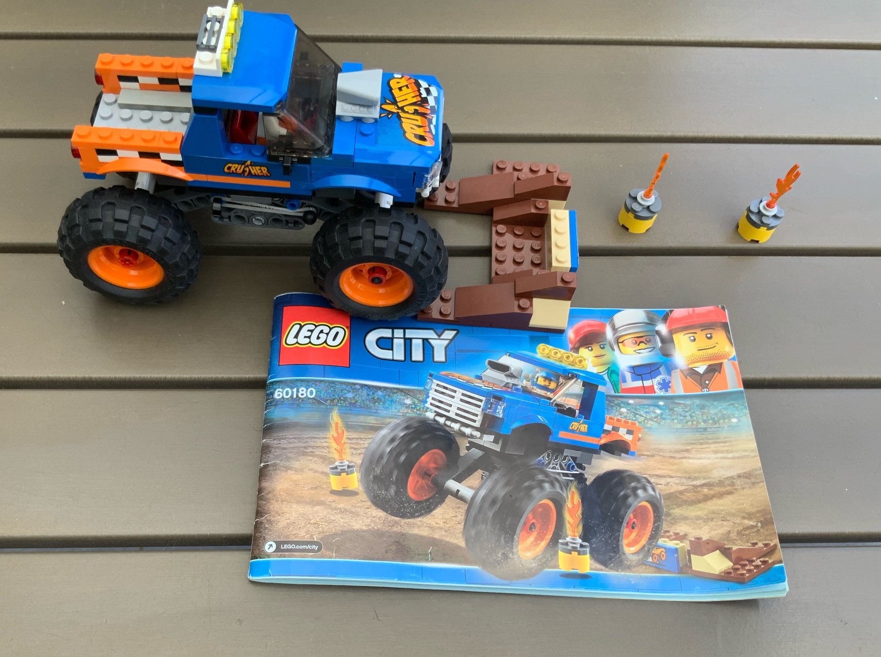 Lego City 60180, Ophalen of Verzenden, Zo goed als nieuw