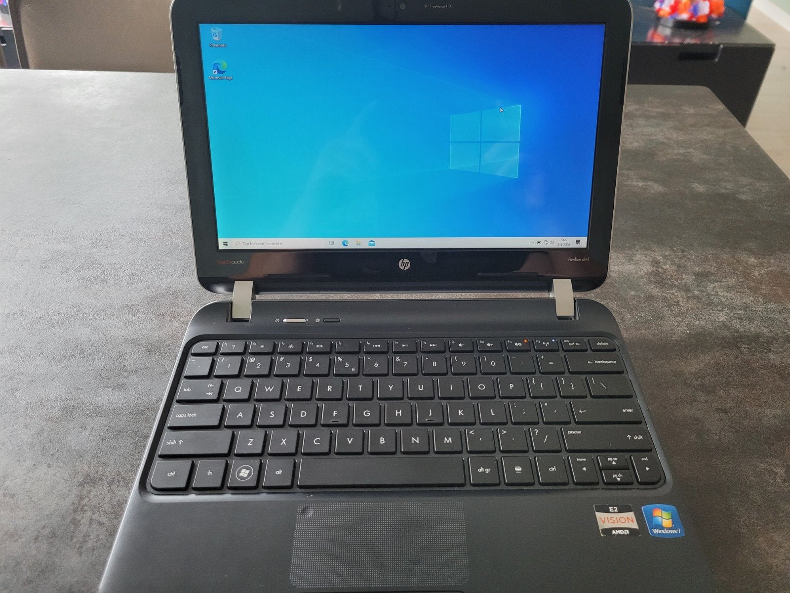 HP Pavilion DM 1 Windows 7, Computers en Software, Windows Laptops, Hp, Gebruikt, 2 tot 3 Ghz, 450gb