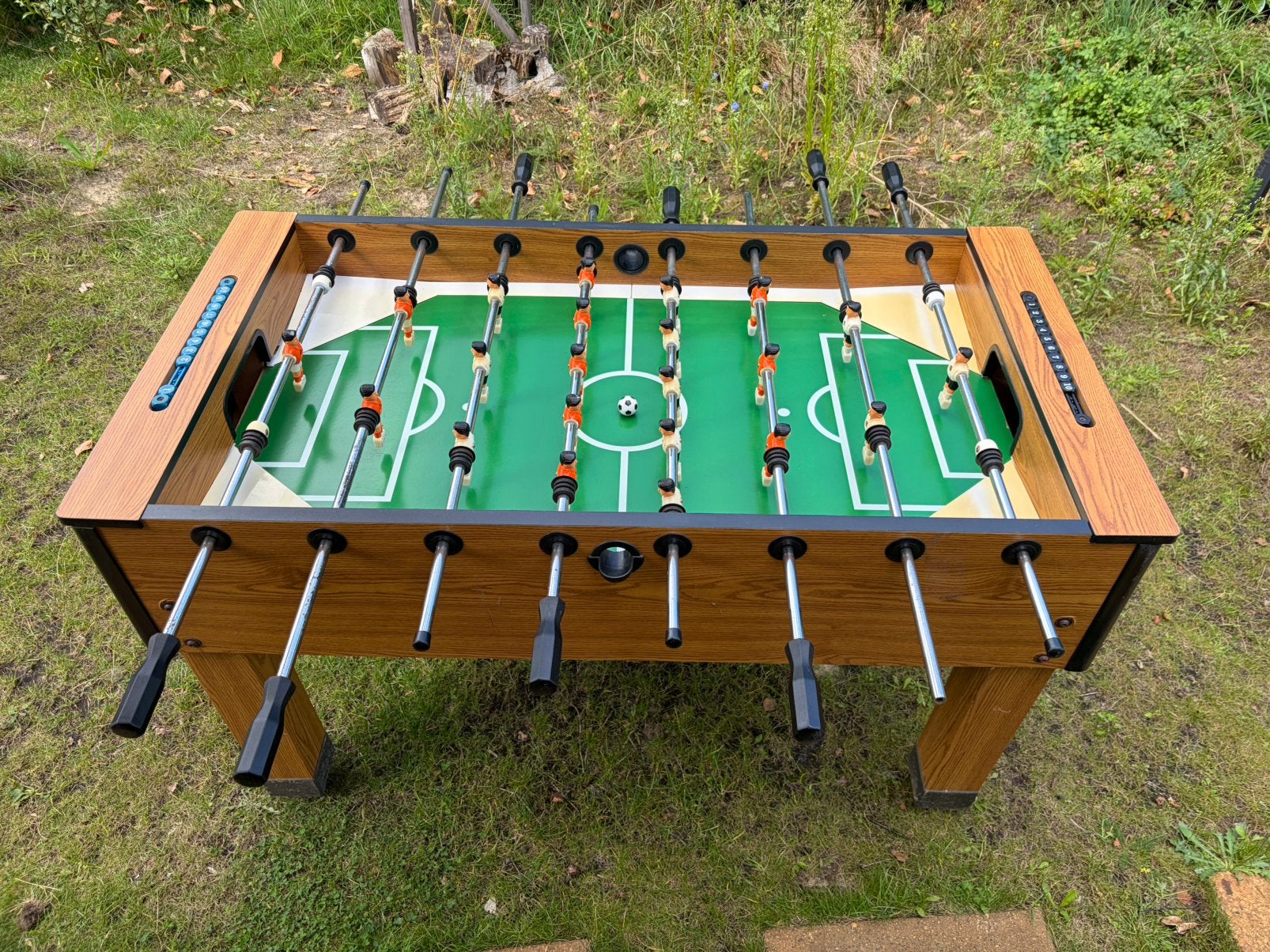 Tafelvoetbal + ballen, Ophalen, Gebruikt