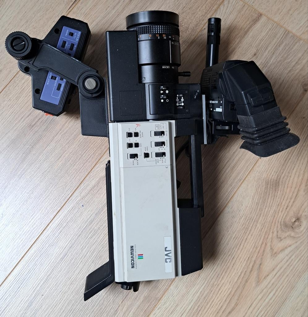 Vintage JVC Newvicon Videocamera - Zeldzaam Model, Ophalen of Verzenden, Overige soorten, Camera