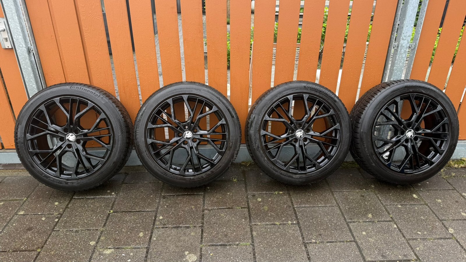 20 inch lichtmetalen velgen Skoda Enyaq, Auto-onderdelen, Banden en Velgen, Ophalen, Gebruikt, Velg(en), Winterbanden