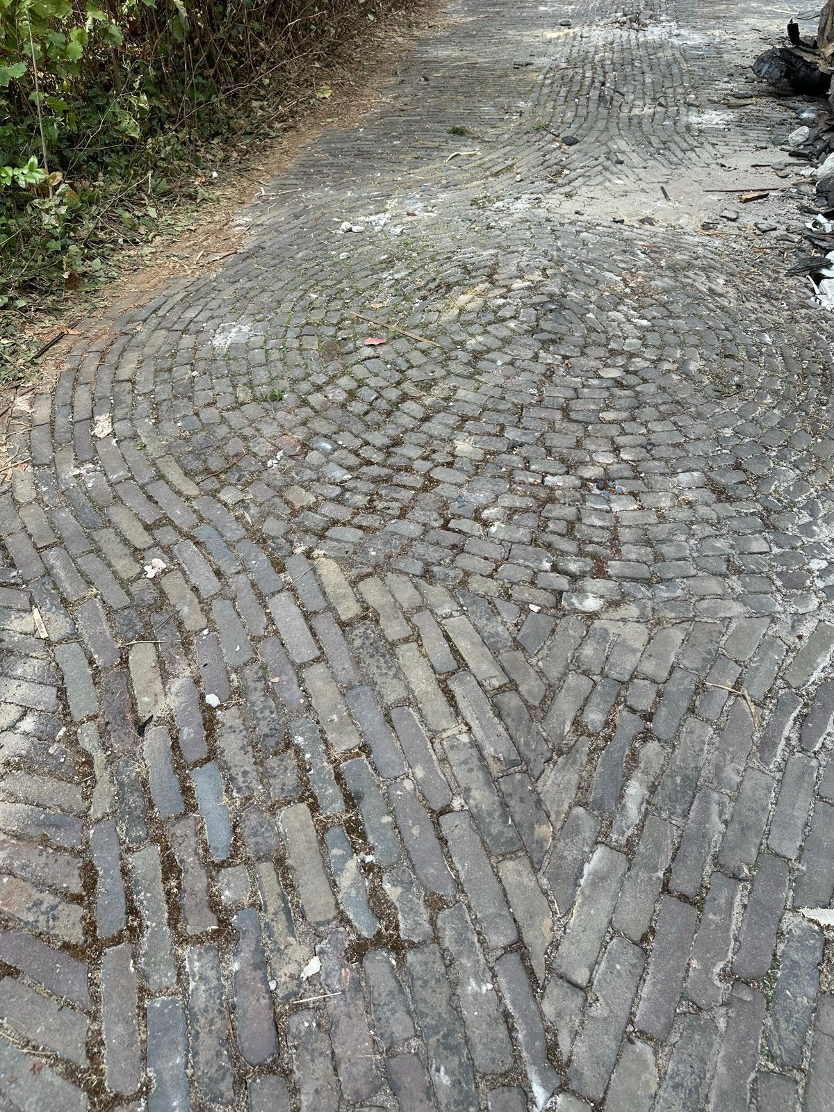 Oude gebakken waaltjes - partij van ca. 40-50m2, Ophalen, Gebruikt, Bakstenen