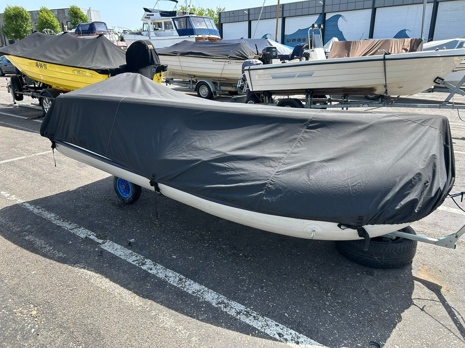 Mooi Tamalex 350 alu met 6pk, Watersport en Boten, Rubberboten, Ophalen, Zo goed als nieuw, Aluminium, Mercury