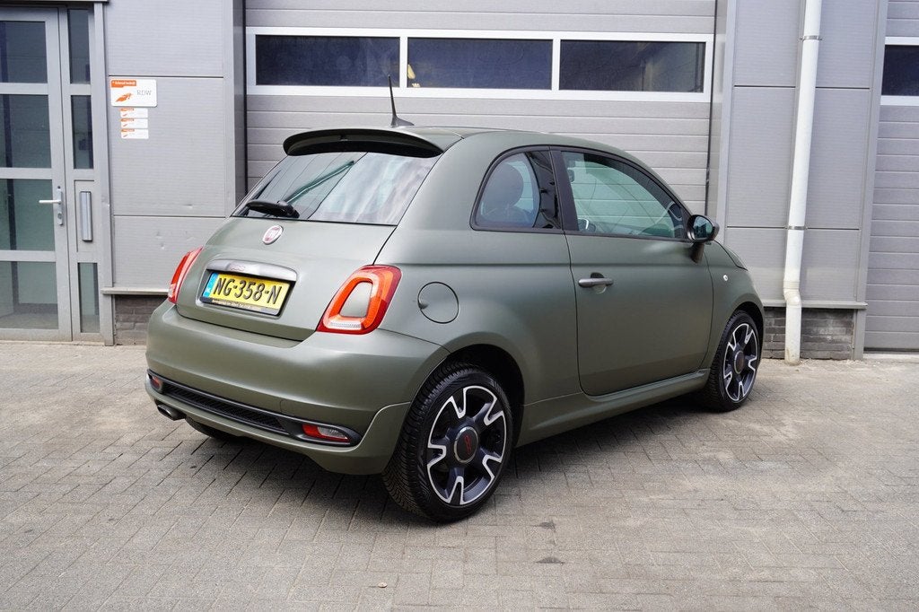 Fiat 500 0.9 TwinAir Turbo Sport, Voorwielaandrijving, Gebruikt, Leder en Stof, Origineel Nederlands
