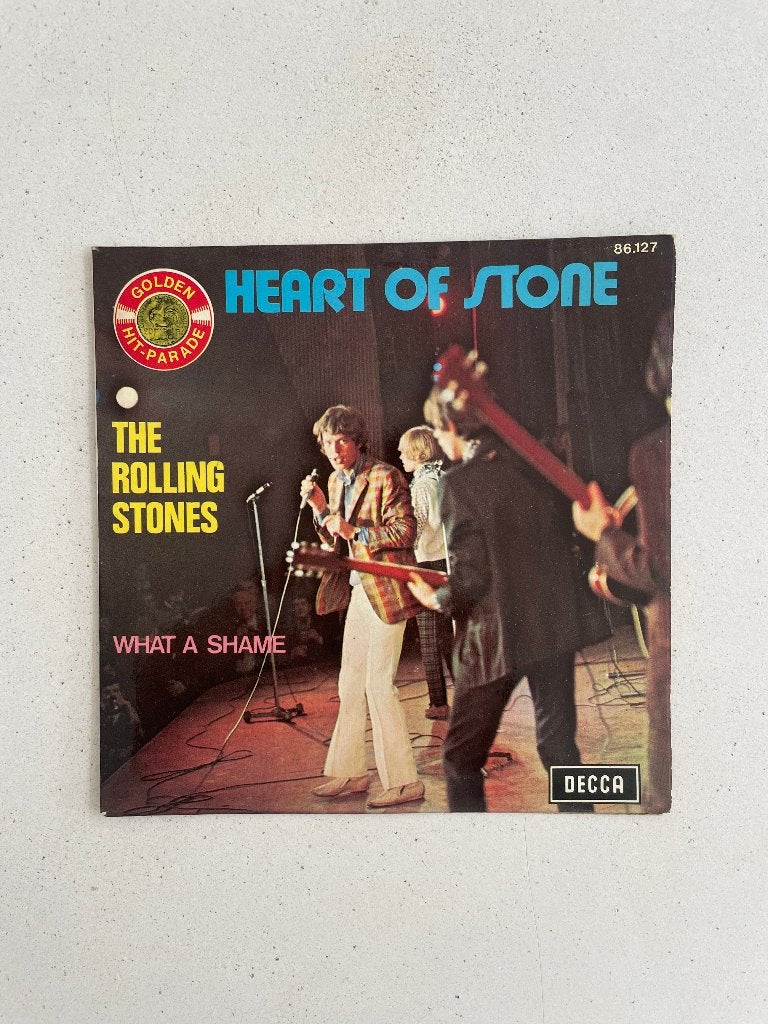 The Rolling Stones - Heart of Stone, Originele persing, 7 inch, Ophalen of Verzenden, Zo goed als nieuw