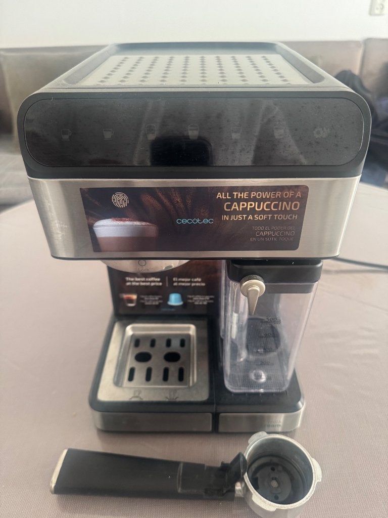 Cecotec Power Espresso 20 Bar Koffiezetapparaat, Espresso apparaat, Gemalen koffie, Ophalen of Verzenden, Zo goed als nieuw