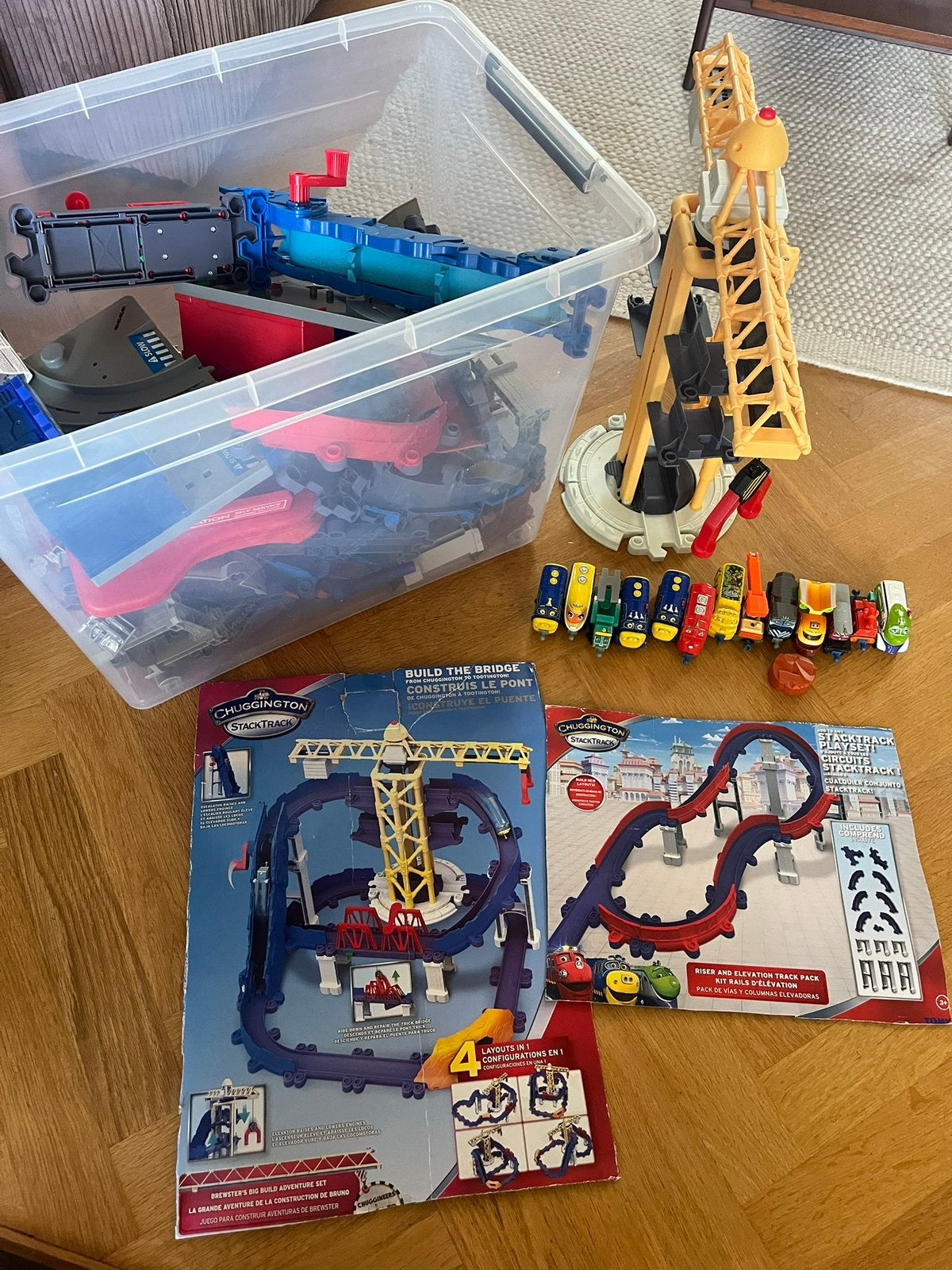 Chuggington treinbanen, treinen en toebehoren, Ophalen of Verzenden, Zo goed als nieuw