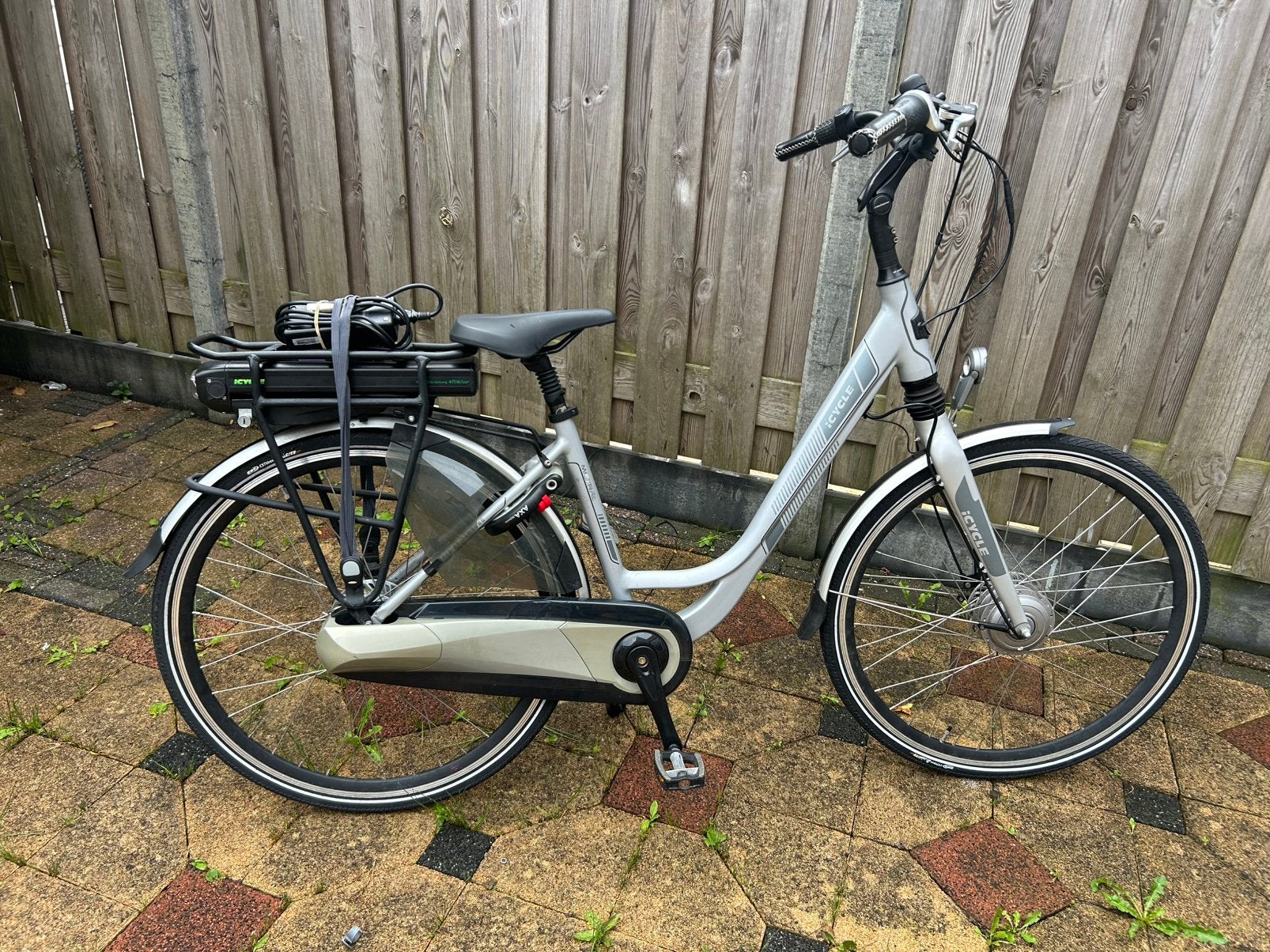 Icycle mistral elektrische fiets met gereviseerde a ccu, 47 tot 51 cm, Ophalen, Zo goed als nieuw, Overige merken