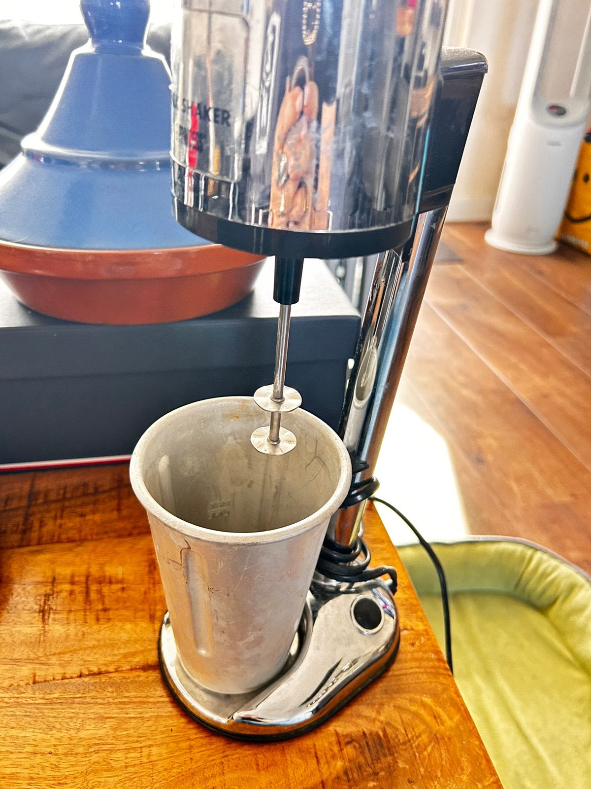 Milk shake maker, Ophalen, Gebruikt