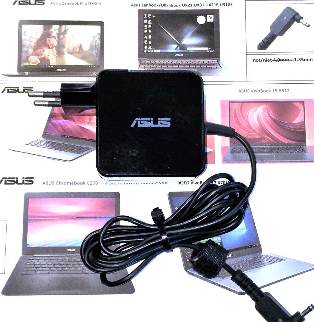 Asus ZenBook UX21E UX31E 19V Transformer T200 T300 Adapter, Ophalen of Verzenden, Zo goed als nieuw, ASUS